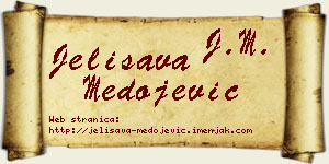 Jelisava Medojević vizit kartica